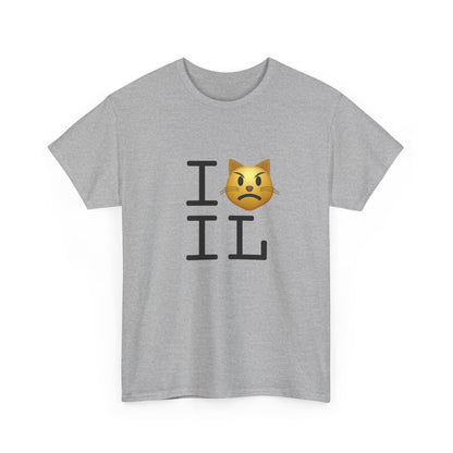 "I'm a Pouting Cat about Illinois" Tee