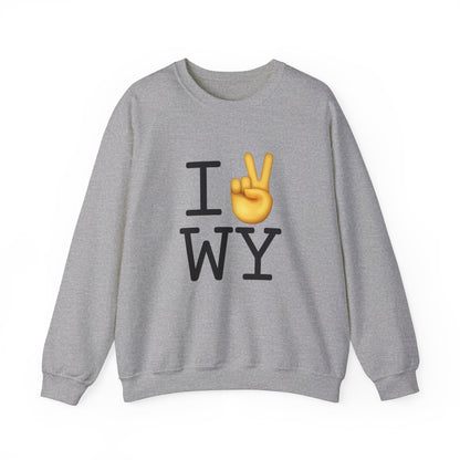 "I Show Peace to Wyoming" Sweatshirt