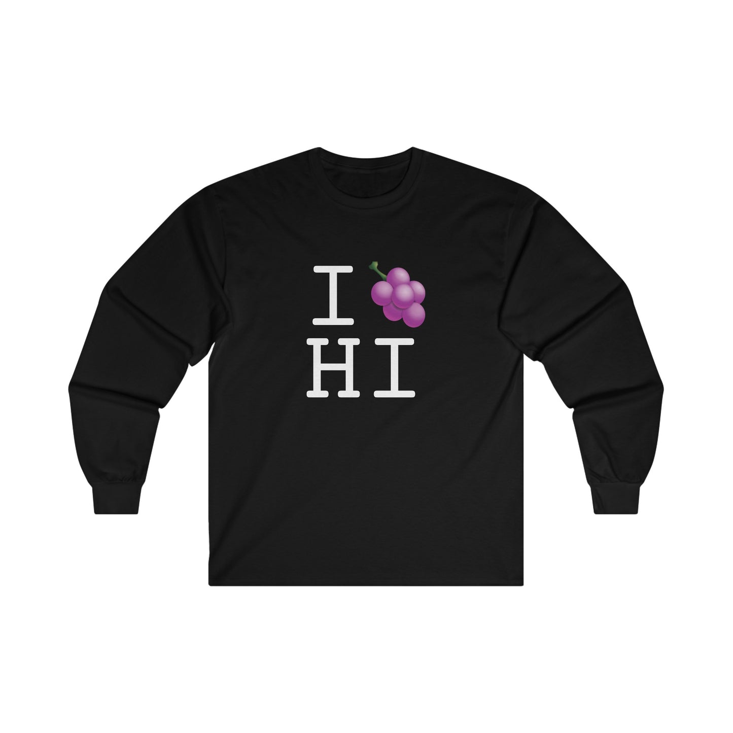 "I Grape Hawaii" Long Sleeve Shirt