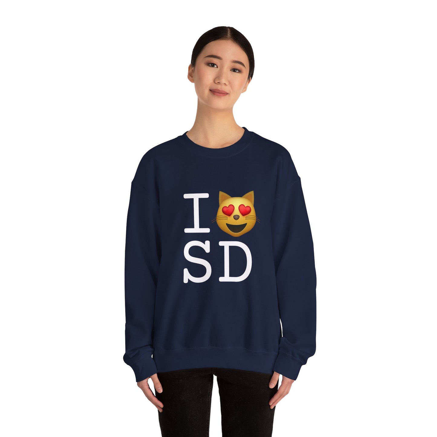 "I'm a Cat that Loves South Dakota" Sweatshirt