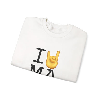 "I Rock On with Massachusetts" Sweatshirt
