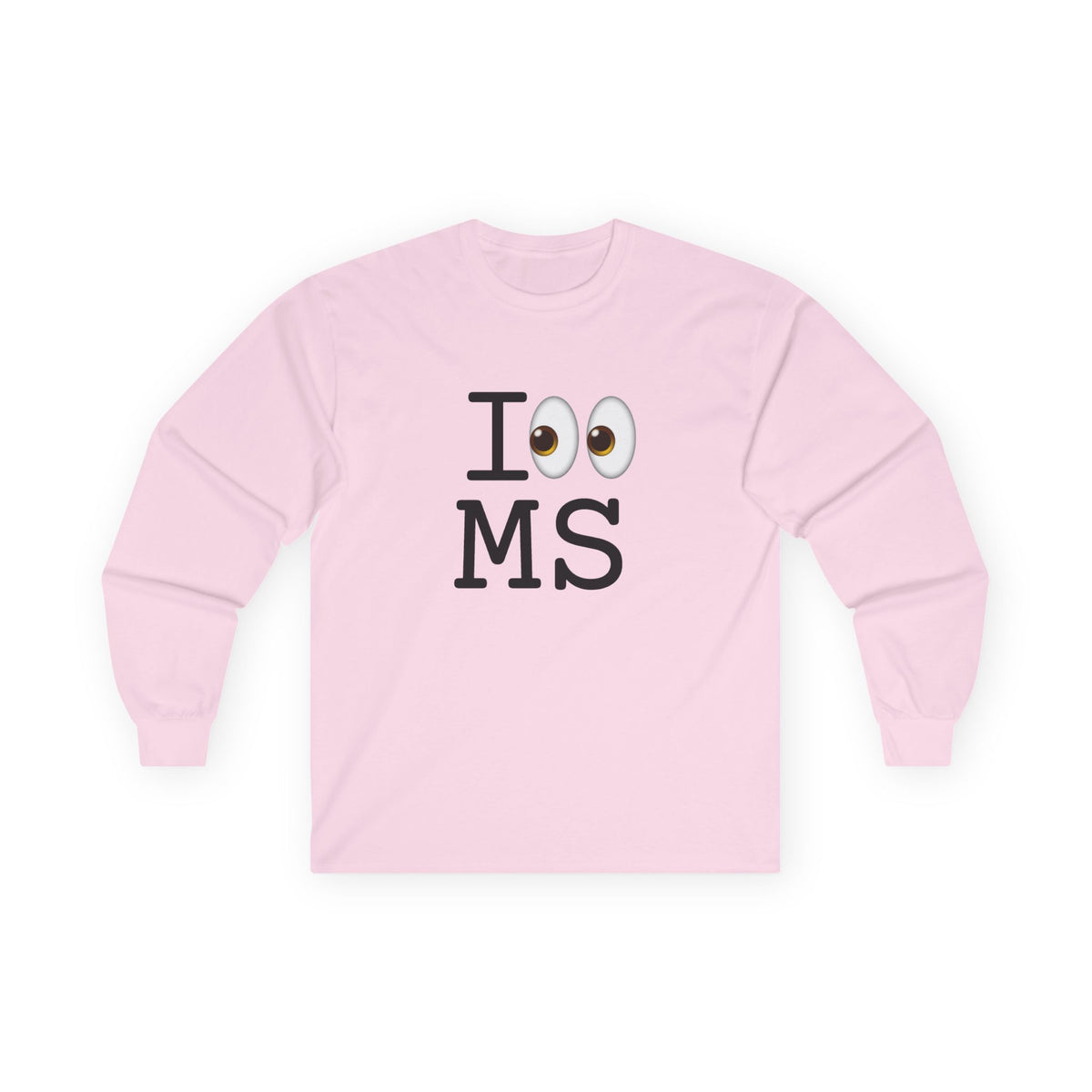 "I Look at Mississippi" Long Sleeve Shirt