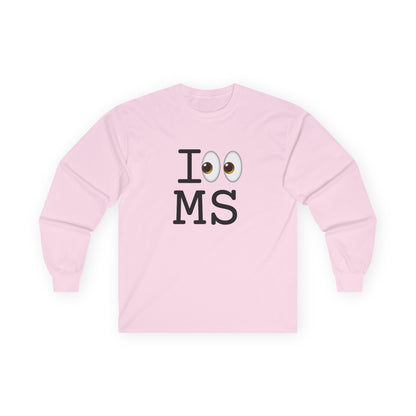 "I Look at Mississippi" Long Sleeve Shirt