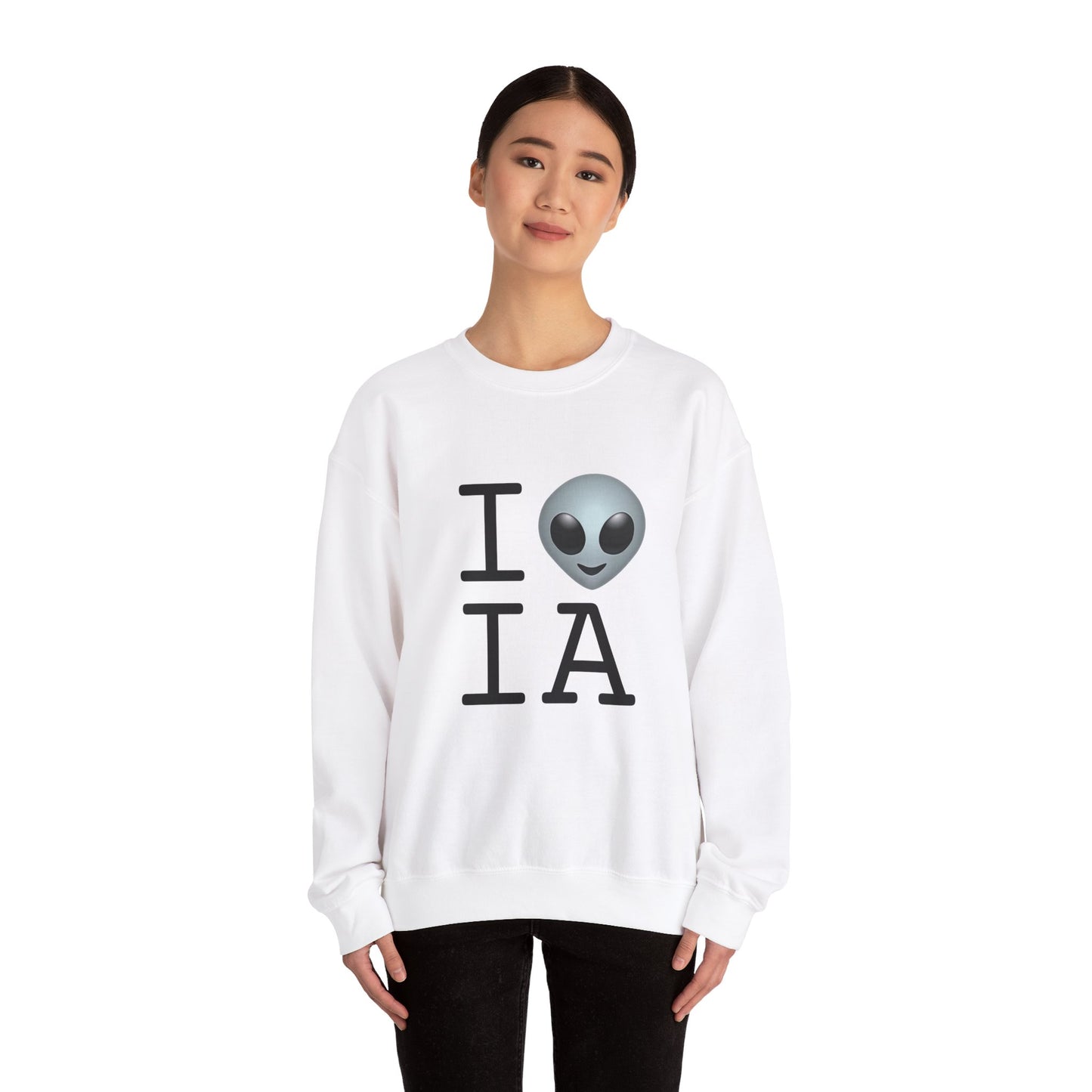 "I Feel Alien in Iowa" Sweatshirt