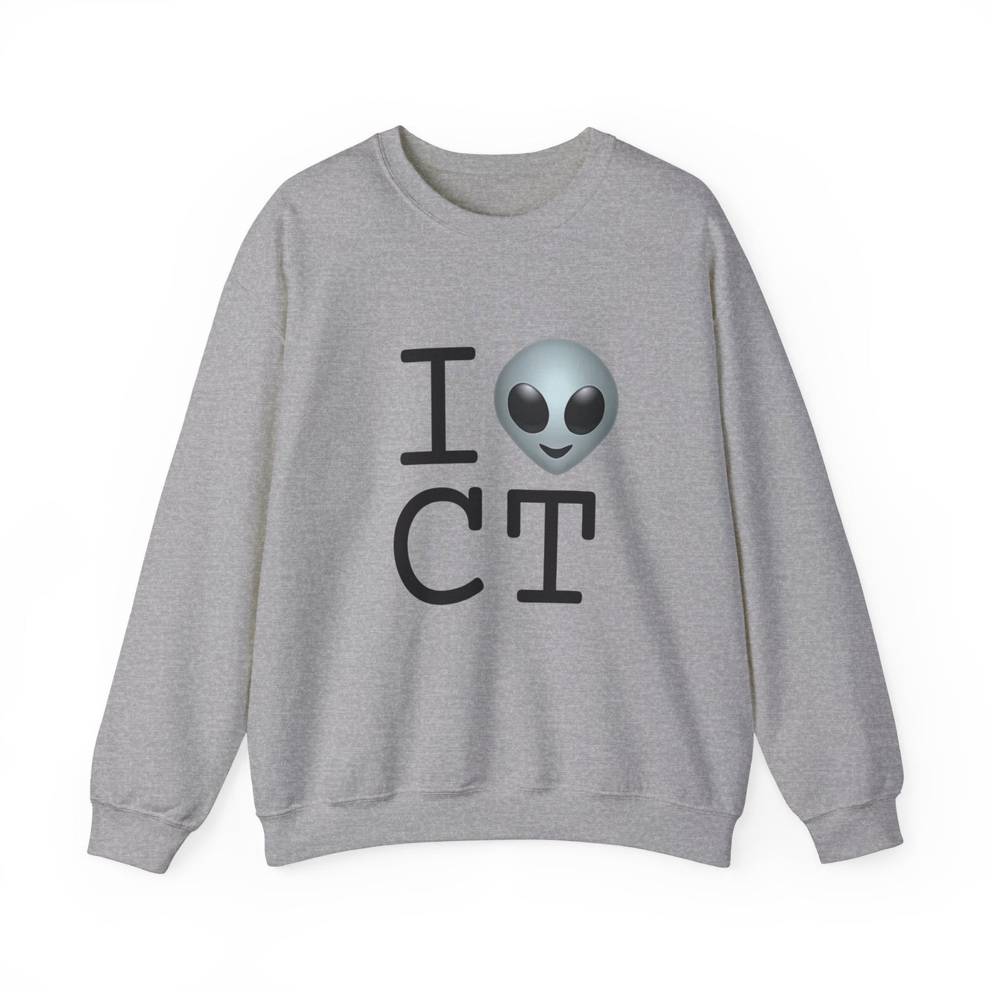 "I Feel Alien in Connecticut" Sweatshirt