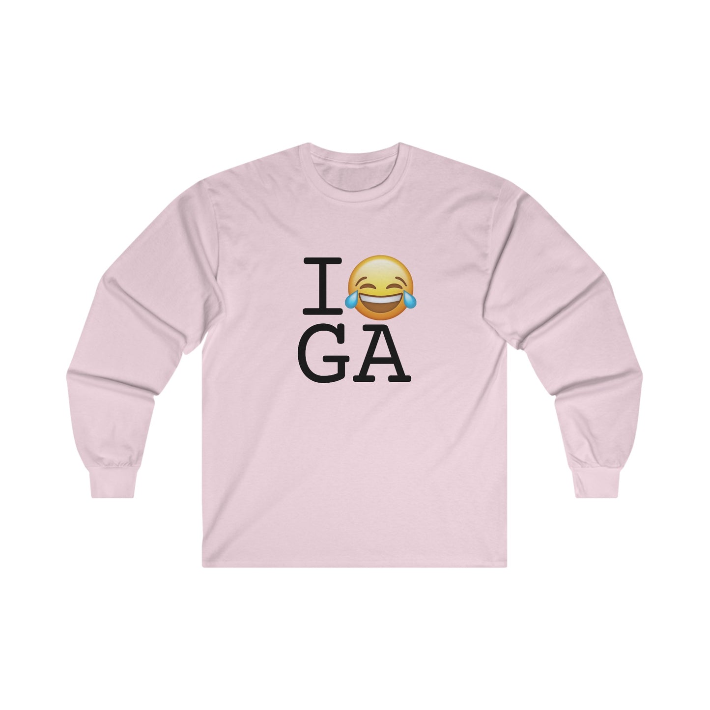 "I'm Laughing at Georgia" Long Sleeve Shirt