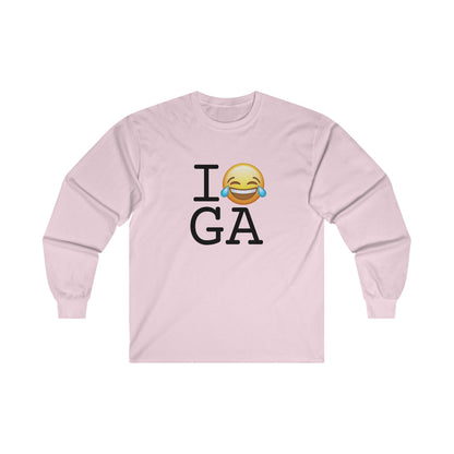 "I'm Laughing at Georgia" Long Sleeve Shirt