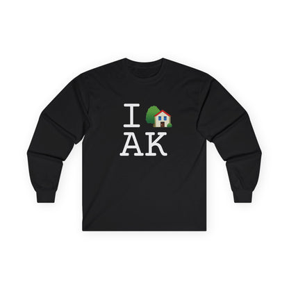 "I'm Home in Alaska" Long Sleeve Shirt