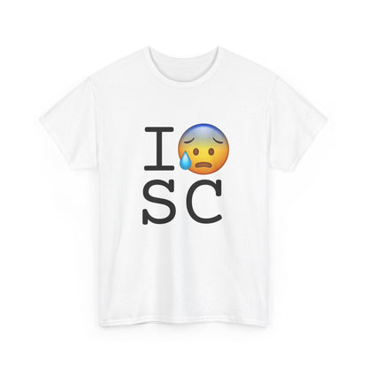 "I'm Anxiously Sweating in South Carolina" Tee