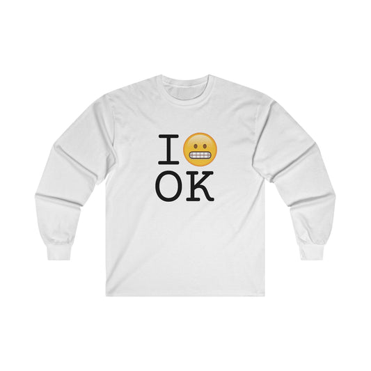 "I Grimace About Oklahoma" Long Sleeve Shirt