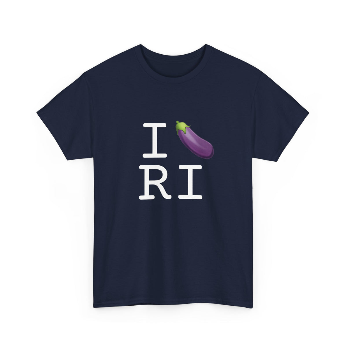"I Eggplant Rhode Island" Tee