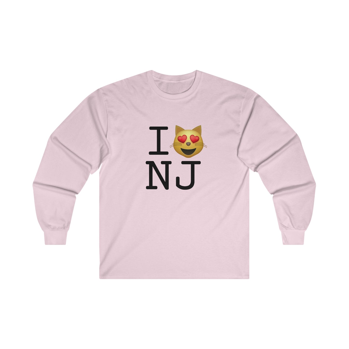 "I'm a Cat that Loves New Jersey" Long Sleeve Shirt