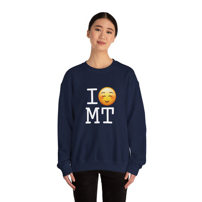 "I Blush at Montana" Sweatshirt