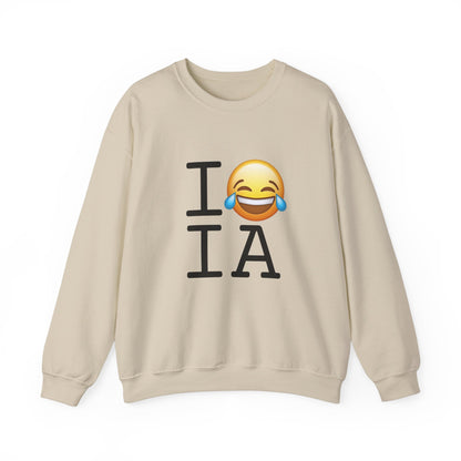 "I'm Laughing at Iowa" Sweatshirt