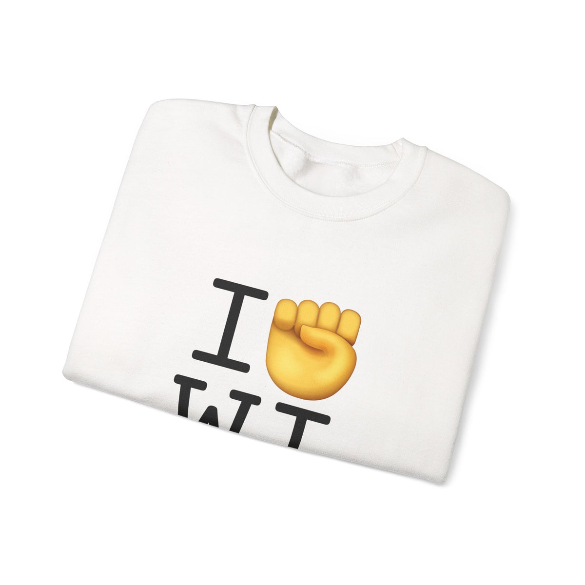 "I Raise my Fist with Wisconsin" Sweatshirt