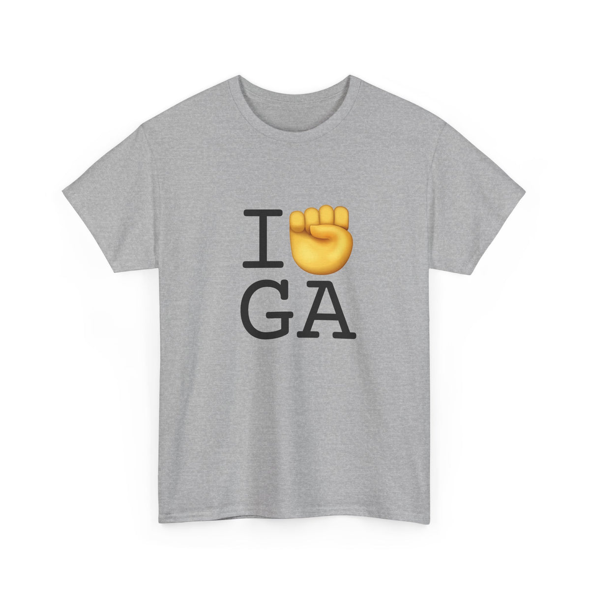 "I Raise my Fist with Georgia" Tee
