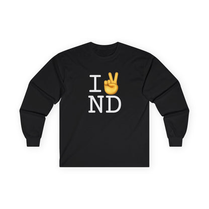 "I Show Peace to North Dakota" Long Sleeve Shirt