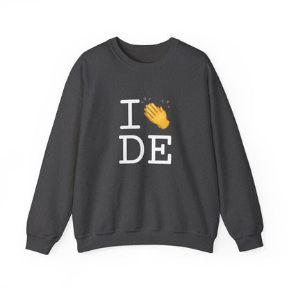 "I Applaud Delaware" Sweatshirt