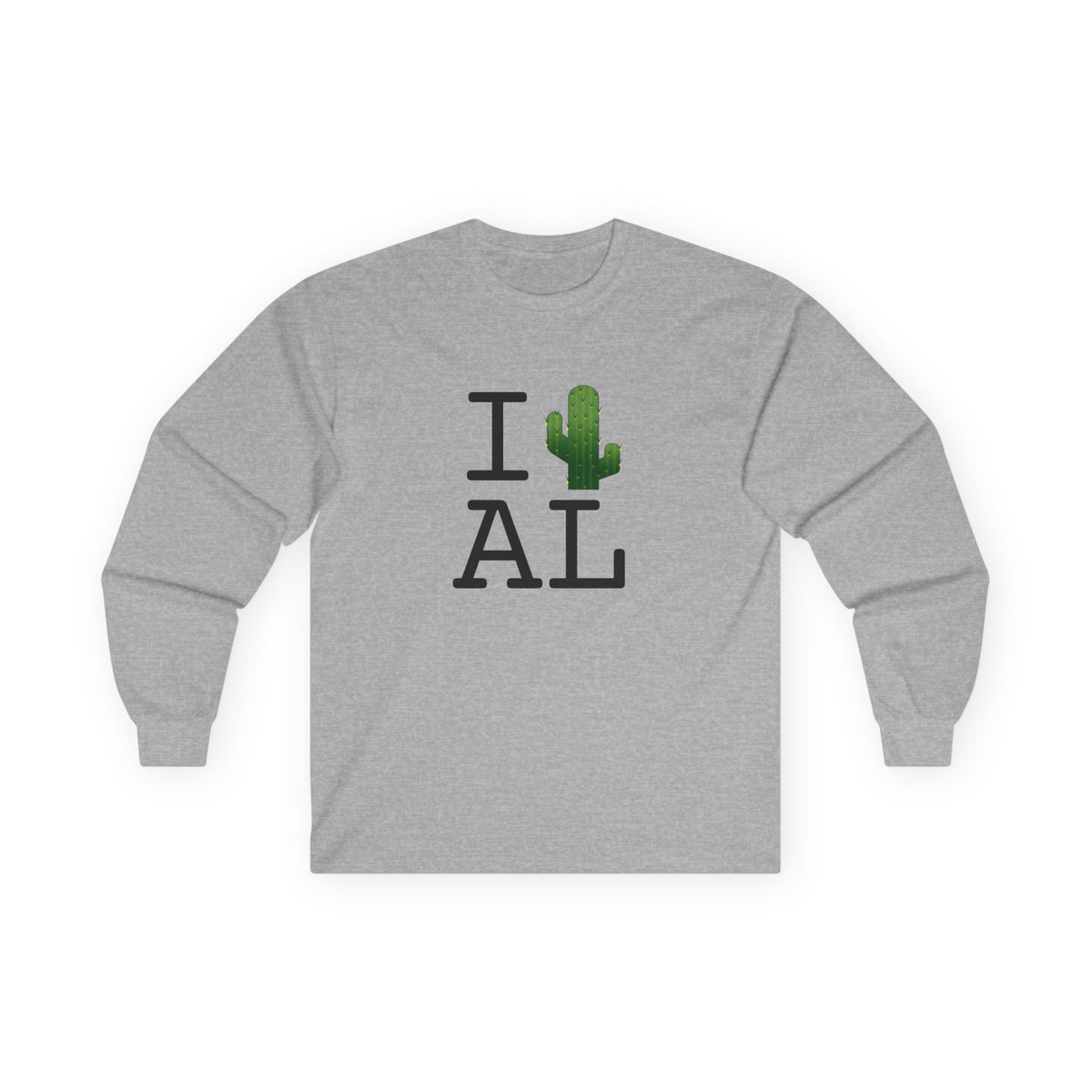 "I Cactus Alabama" Long Sleeve Shirt