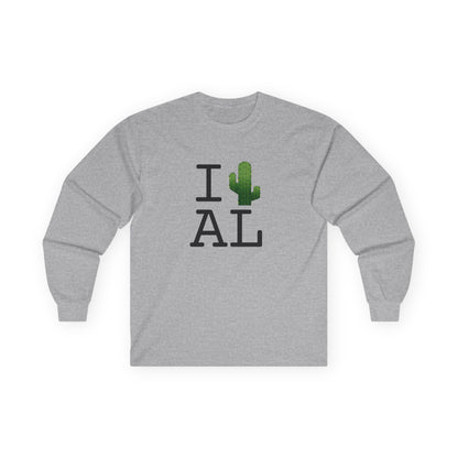 "I Cactus Alabama" Long Sleeve Shirt