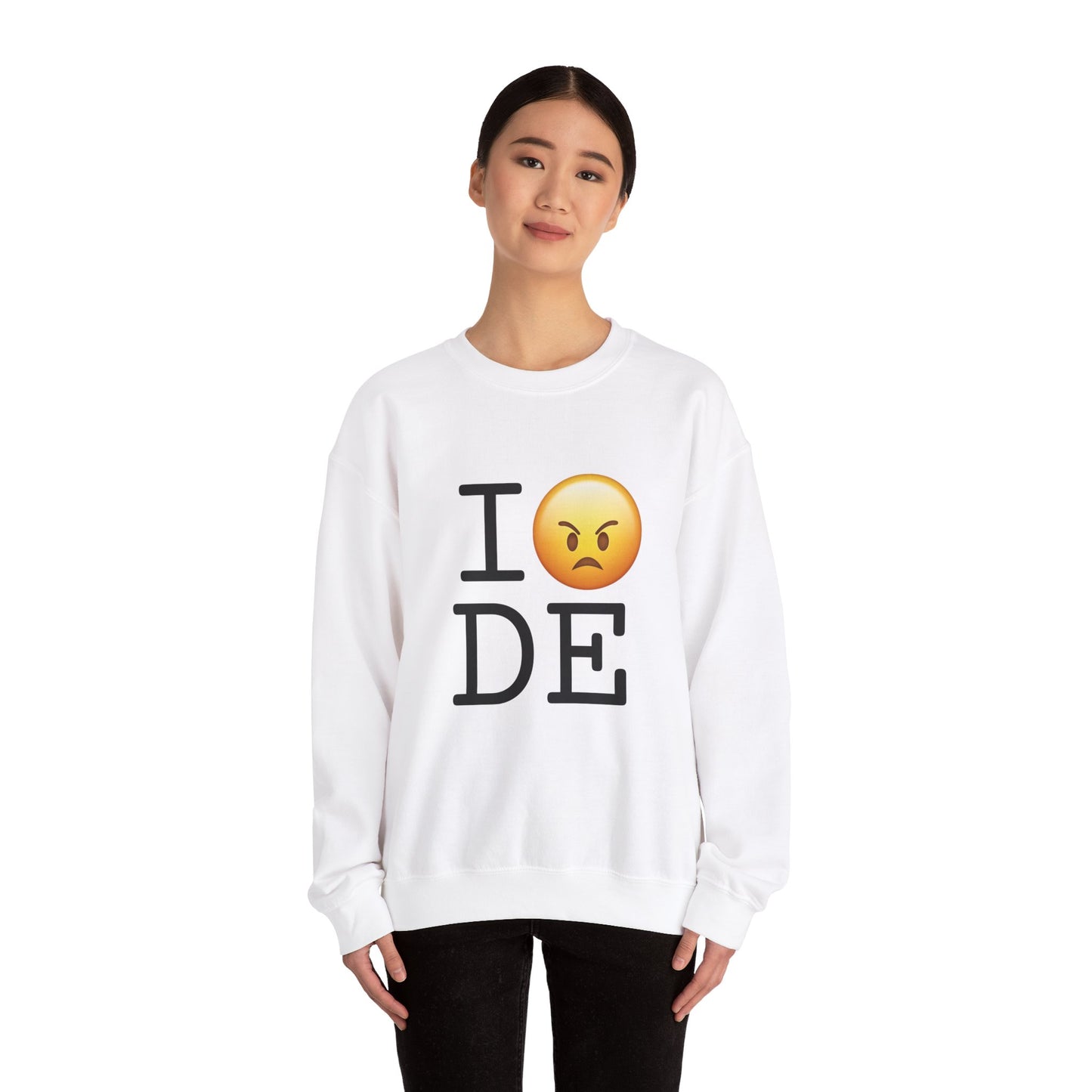 "I'm Mad at Delaware" Sweatshirt