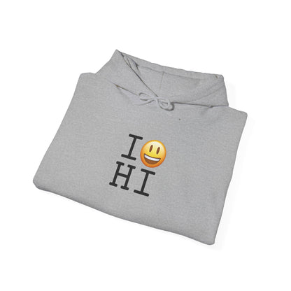 "I'm Happy about Hawaii" Hoodie