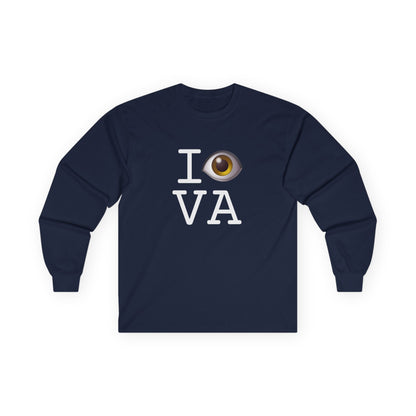 "I See (Eye) Virginia" Long Sleeve Shirt