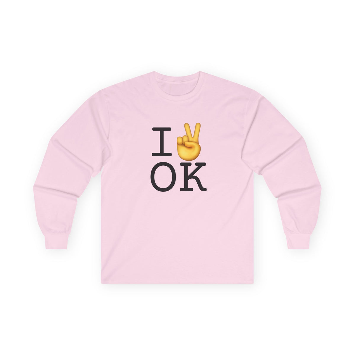 "I Show Peace to Oklahoma" Long Sleeve Shirt