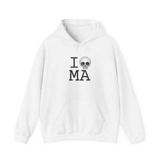 "I'm Dead in Massachusetts" Hoodie