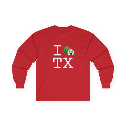 "I'm Home in Texas" Long Sleeve Shirt