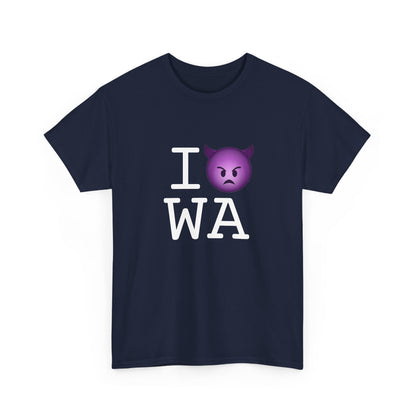 "I'm an Angry Devil about Washington" Tee