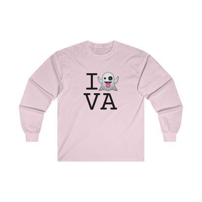 "I'm Ghosting Virginia" Long Sleeve Shirt