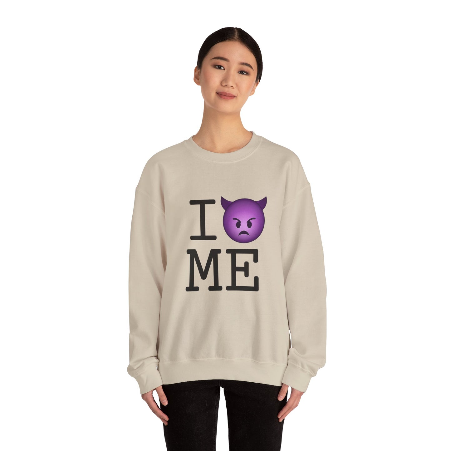 "I'm an Angry Devil about Maine" Sweatshirt