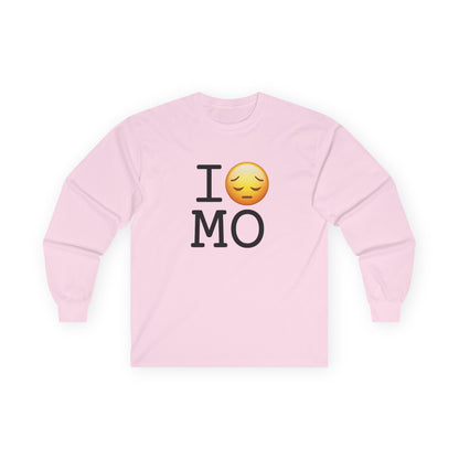 "I'm Depressed about Missouri" Long Sleeve Shirt