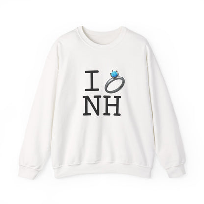 "I'm Married to (Diamond Ring) New Hampshire" Sweatshirt