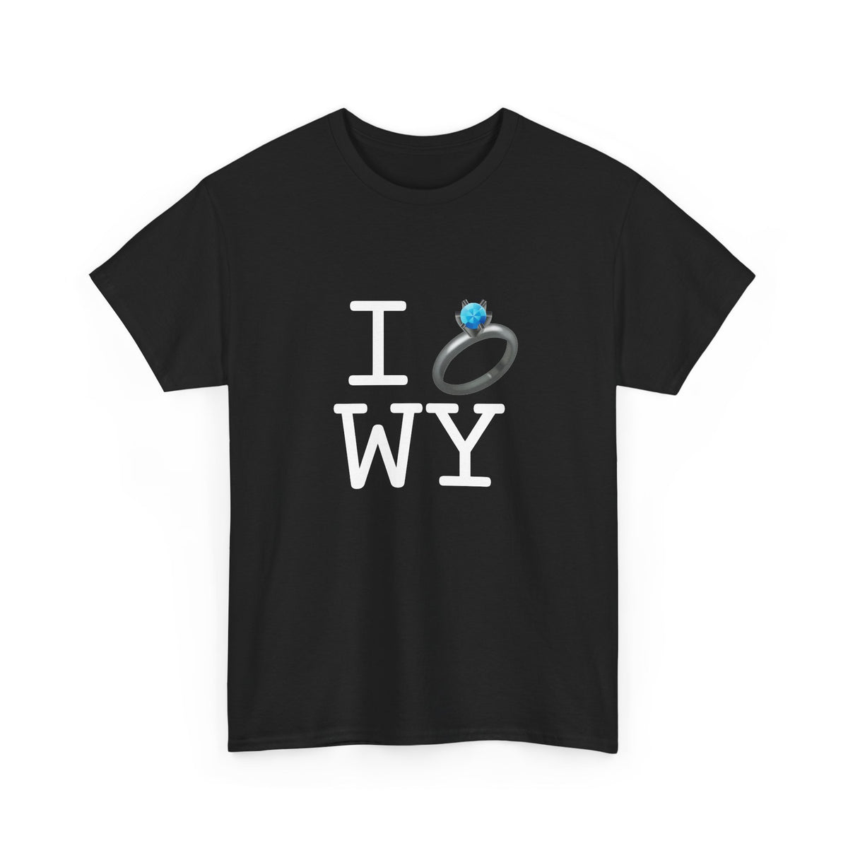 "I'm Married to (Diamond Ring) Wyoming" Tee