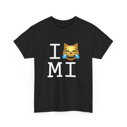 "I'm Laughing like a Cat at Michigan" Tee