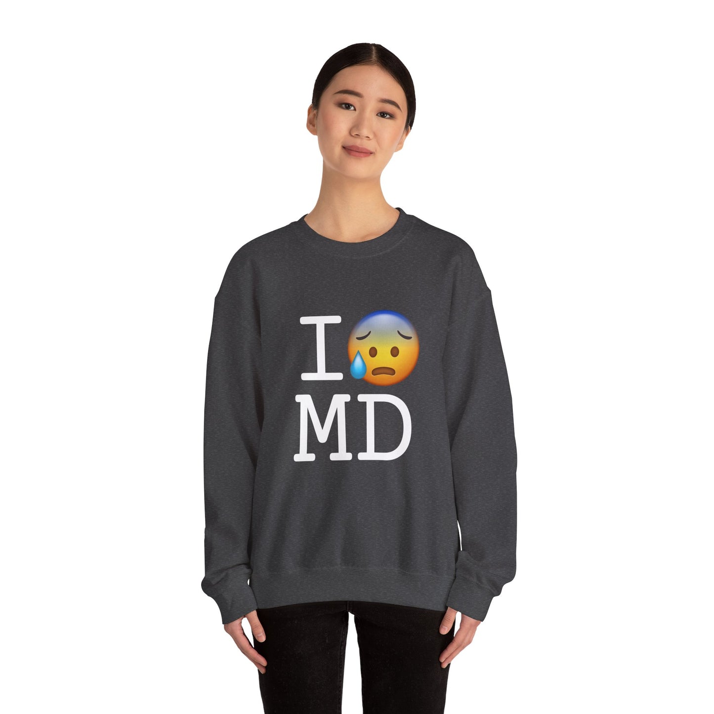 "I'm Anxiously Sweating in Maryland" Sweatshirt