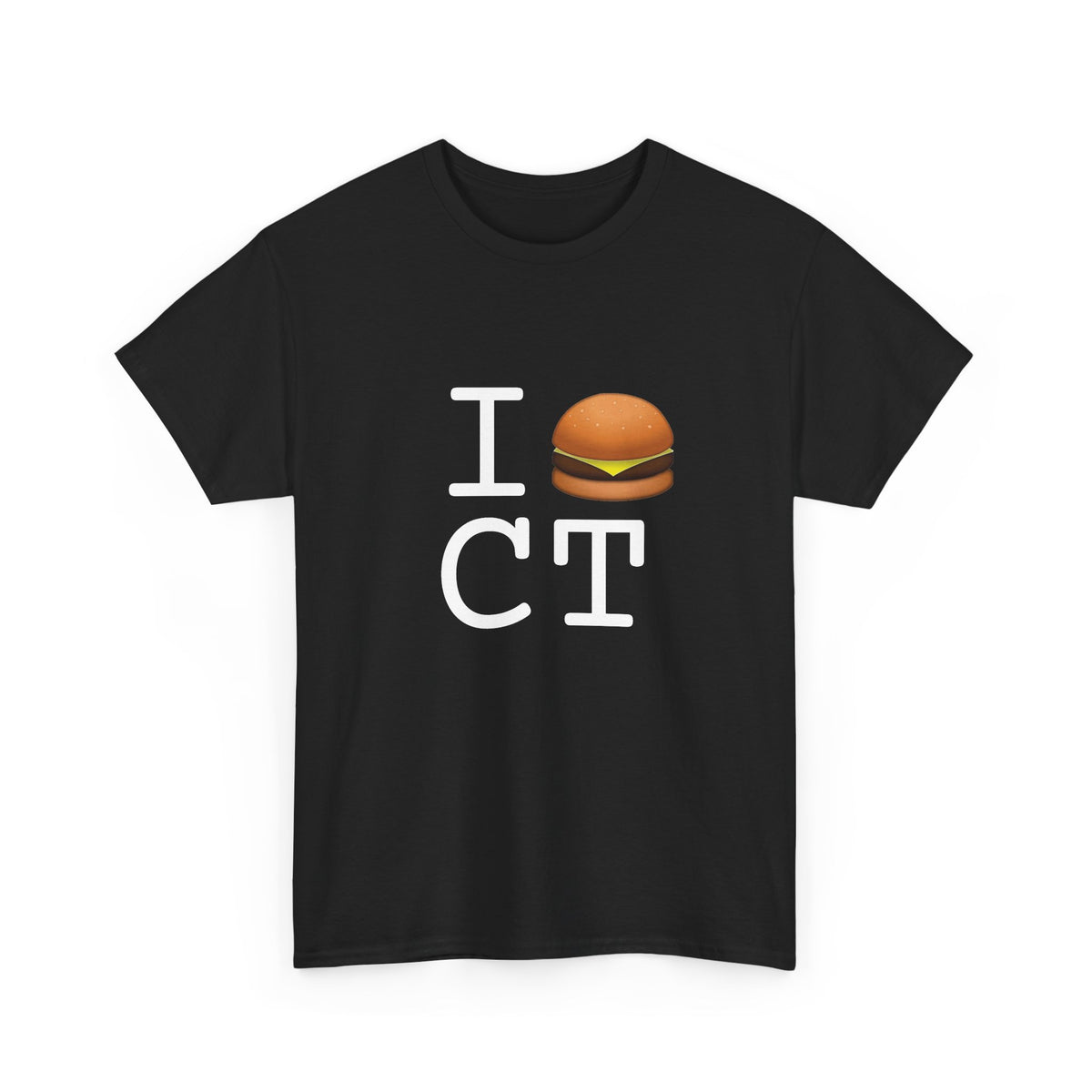 "I Cheeseburger Connecticut" Tee
