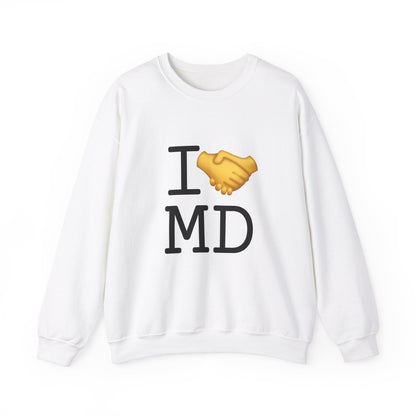 "I Have an Arrangement with Maryland" Sweatshirt