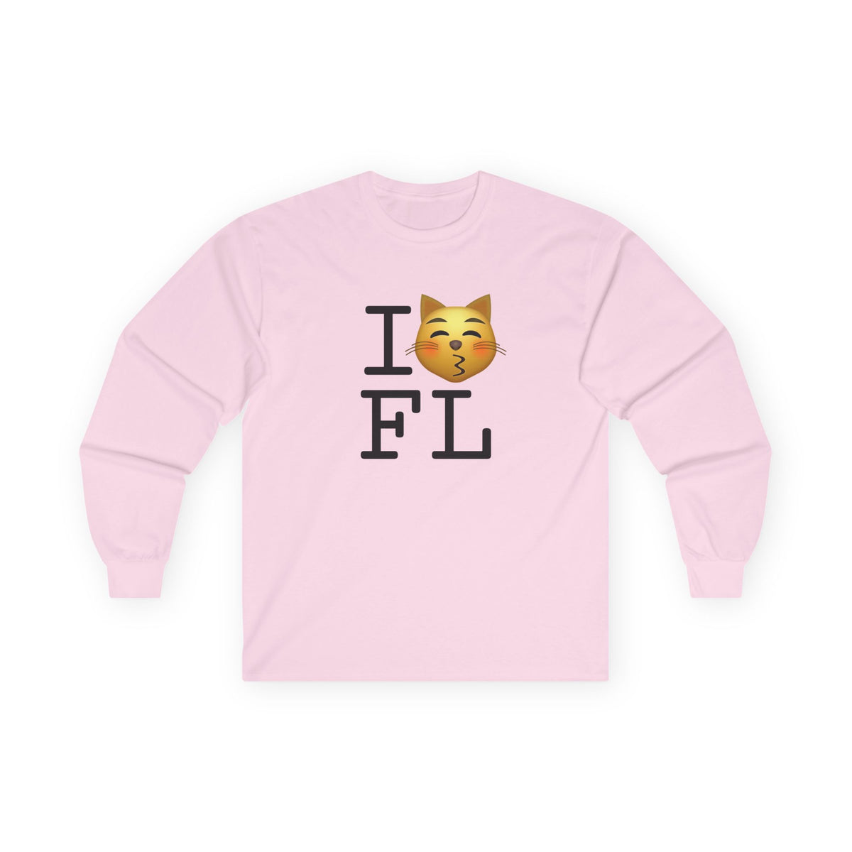 "I'm a Kissing Cat toward Florida" Long Sleeve Shirt