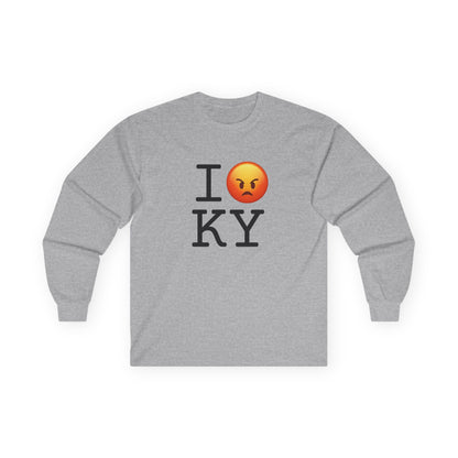 "I'm Angry about Kentucky" Long Sleeve Shirt
