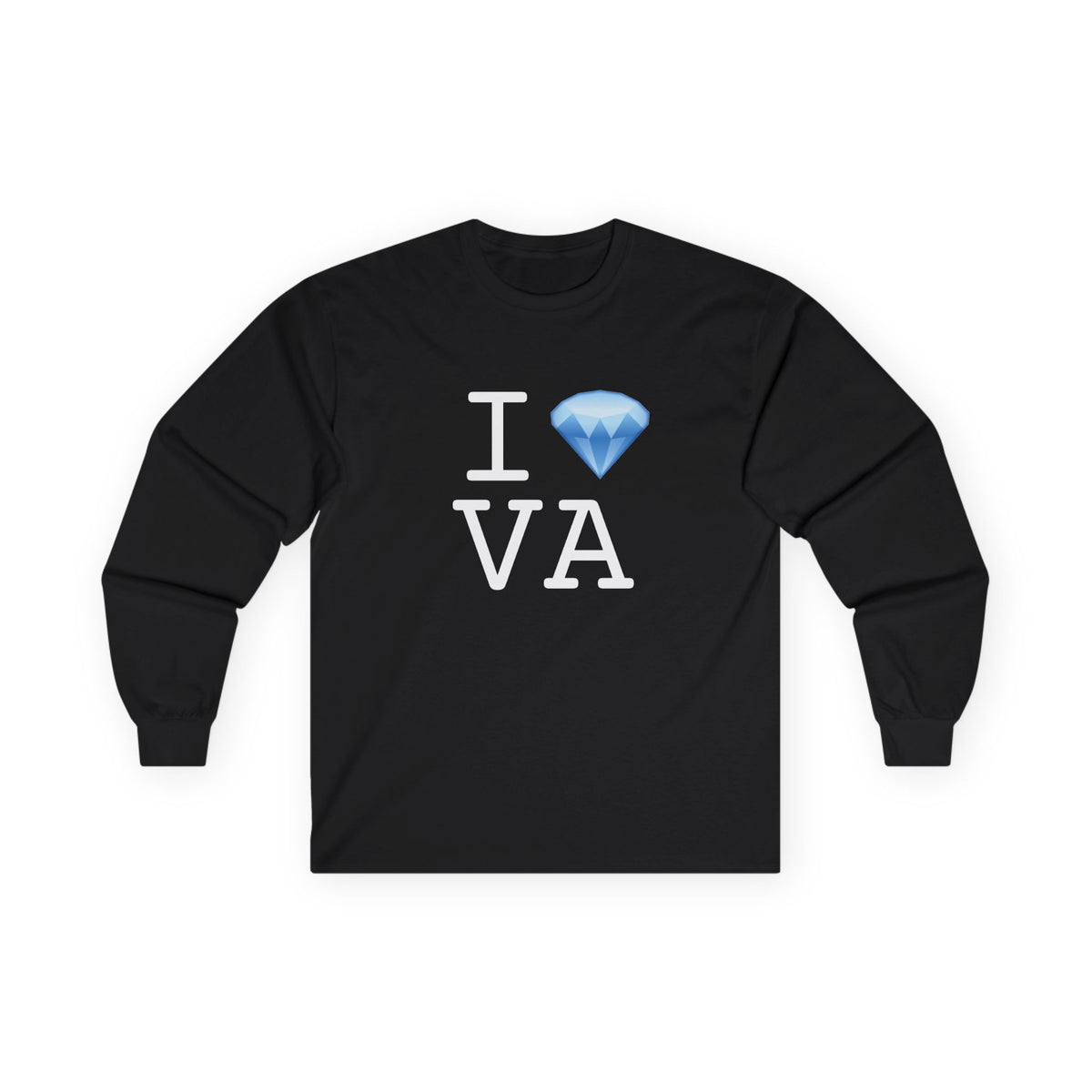 "I Diamond Virginia" Long Sleeve Shirt