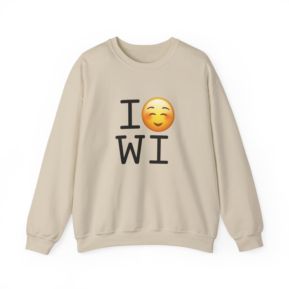 "I Blush at Wisconsin" Sweatshirt