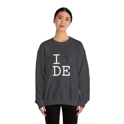 "I Bicycle Delaware" Sweatshirt
