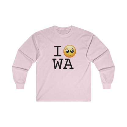 "I'm Begging about Washington" Long Sleeve Shirt