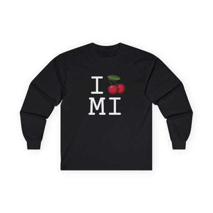 "I Cherry Michigan" Long Sleeve Shirt