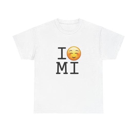 "I Blush at Michigan" Tee