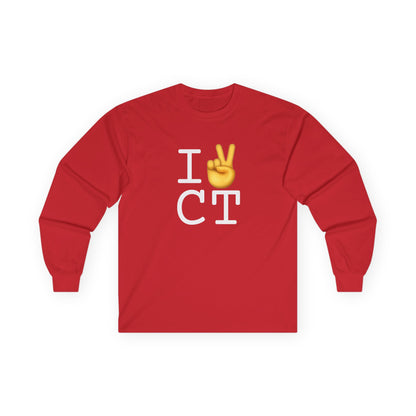 "I Show Peace to Connecticut" Long Sleeve Shirt