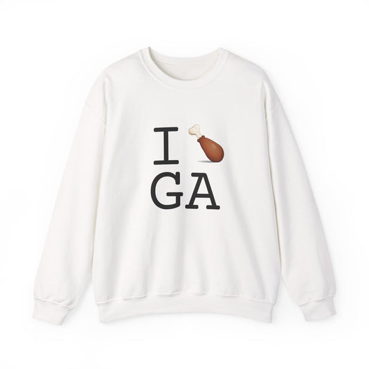 "I Chicken Drumstick Georgia" Sweatshirt